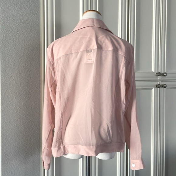 NWT &BASICS | Sheer Trucker Jacket - Picture 8 of 16